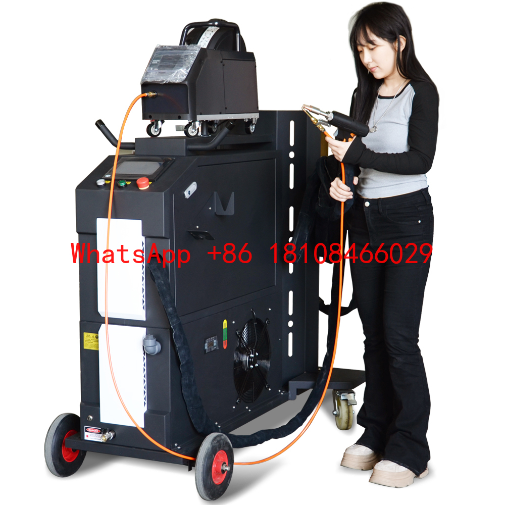 Industrial Laser Welding Machine - Wytrzymała spawarka laserowa światłowodowa 3000W chłodzona