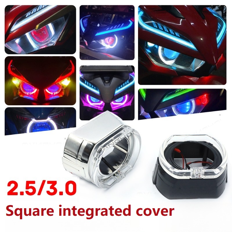 Laser Focus Lens - 2 SZTUK Osłona reflektora 3,0/2,5 cala
