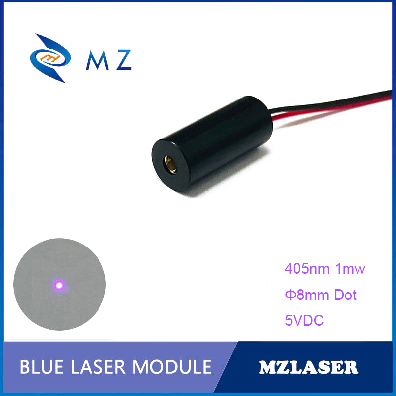 Industrial Blue Laser - Moduł diody laserowej niebieskiej kropki 405nm