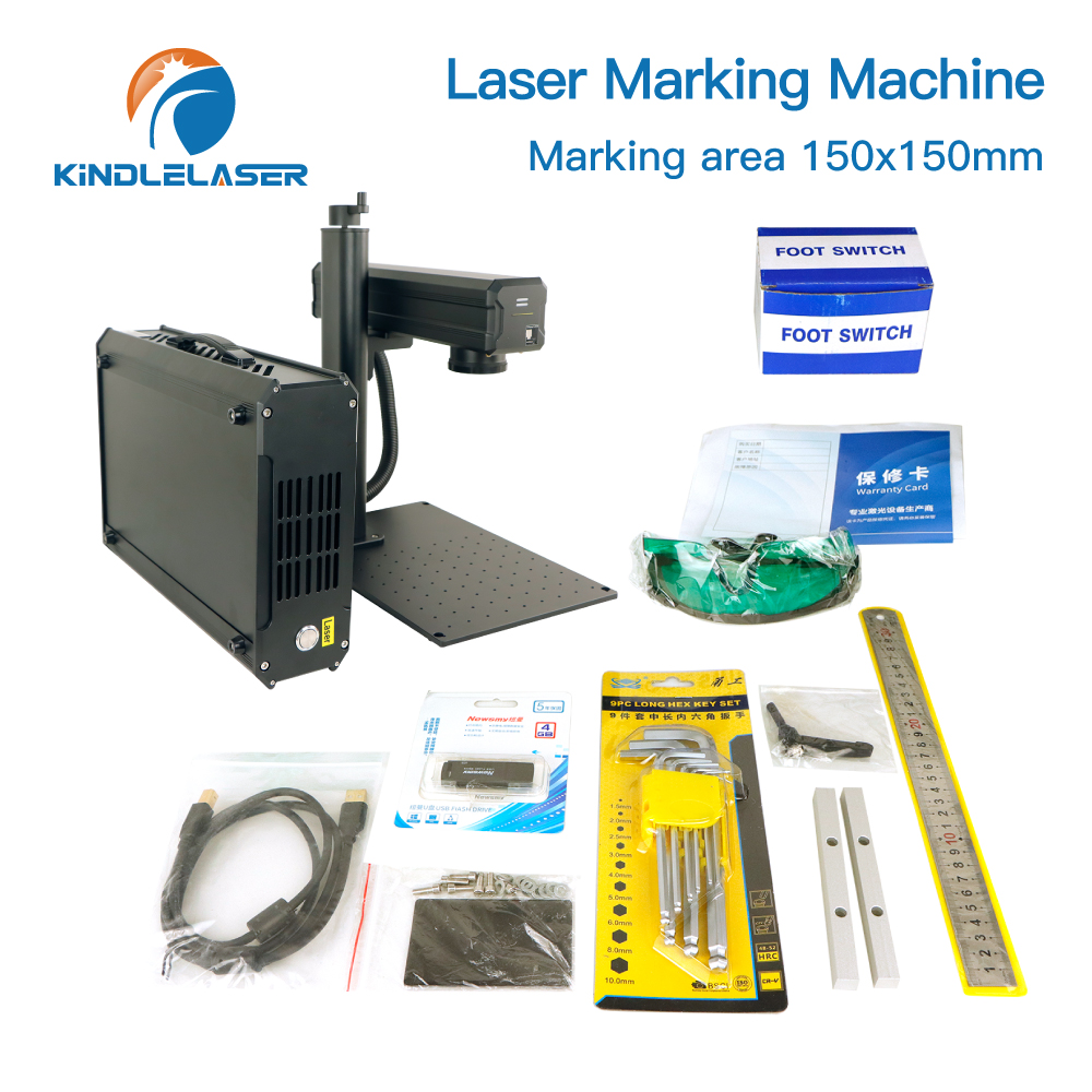 Industrial Laser Engraving Machine For Metal - Kindlelaser S5 20W 30W Przemysłowa przenośna