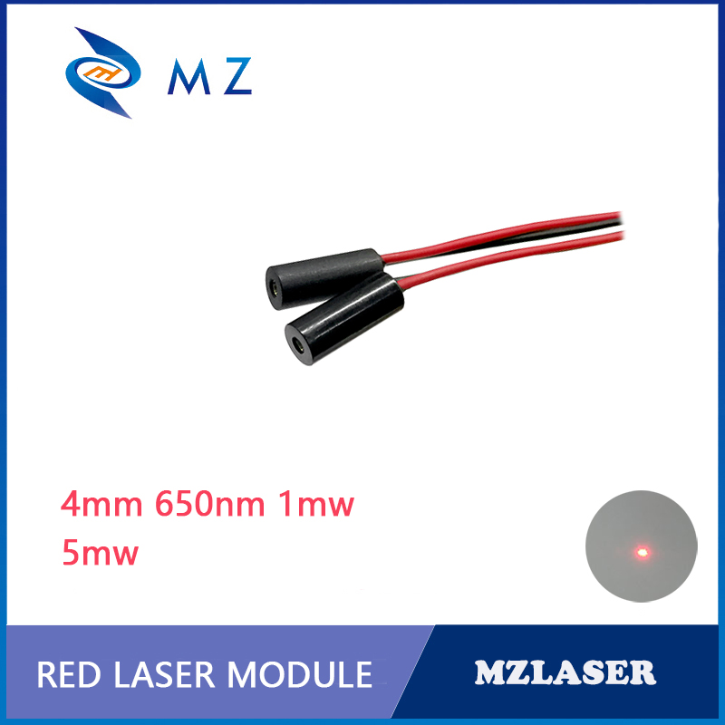 Industrial Grade Laser Pointer - Moduł diody laserowej 650nm 1mW 5mW,