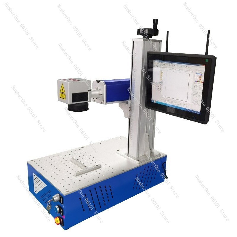 Industrial Laser Engraving Machine For Metal - Stacjonarna maszyna do znakowania laserem światłowodowym,