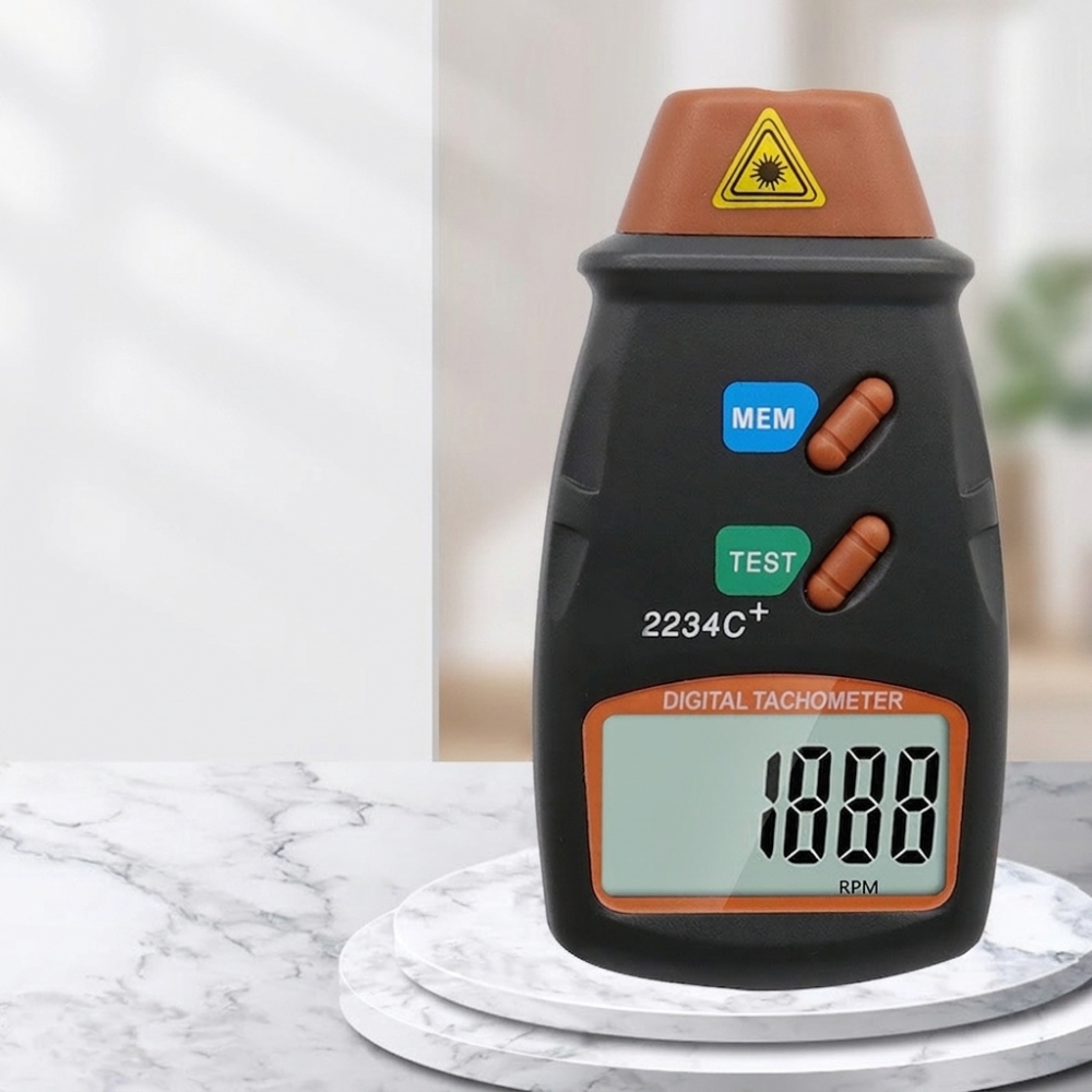Cyfrowy laserowy tachometr bez – Industrial Laser Tachometer recenzja i cena