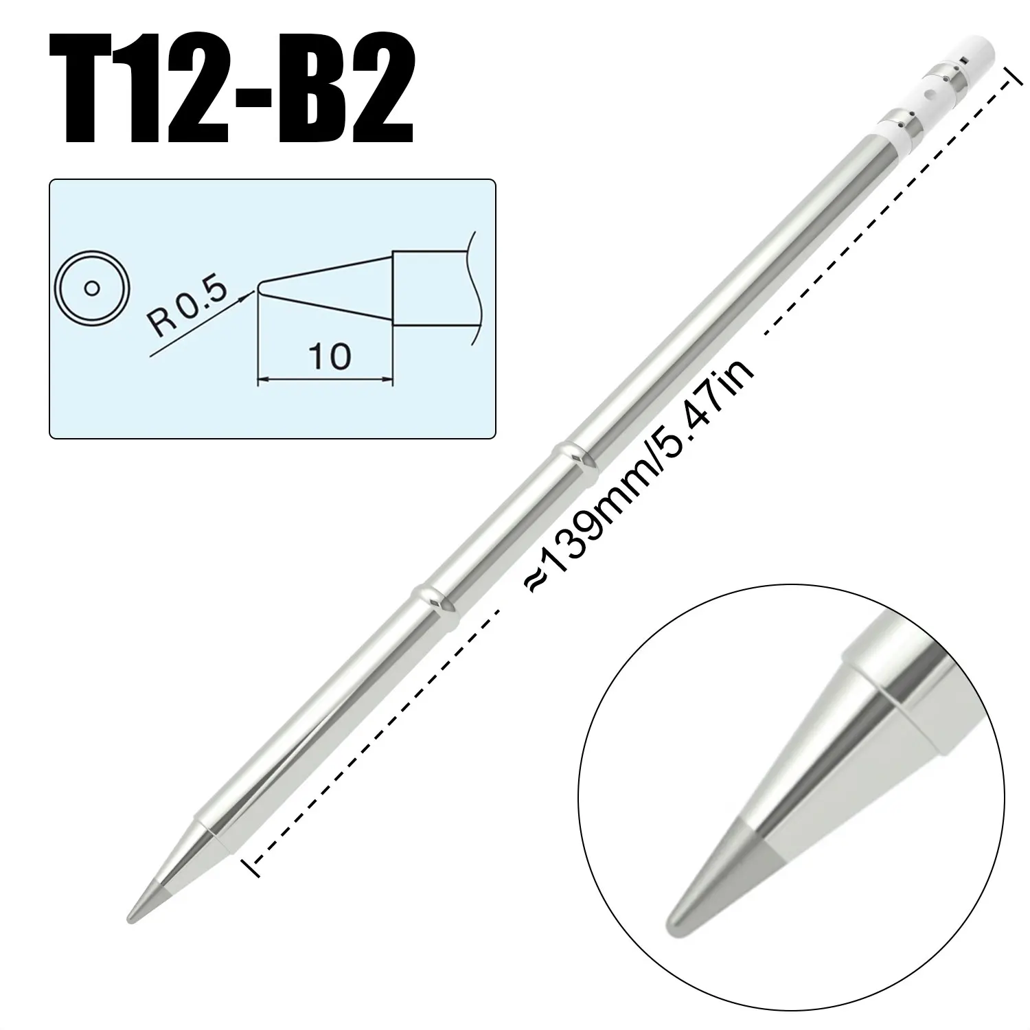 T12 groty lutownicze T12-BC2 I – Industrial Laser Soldering Iron recenzja i cena