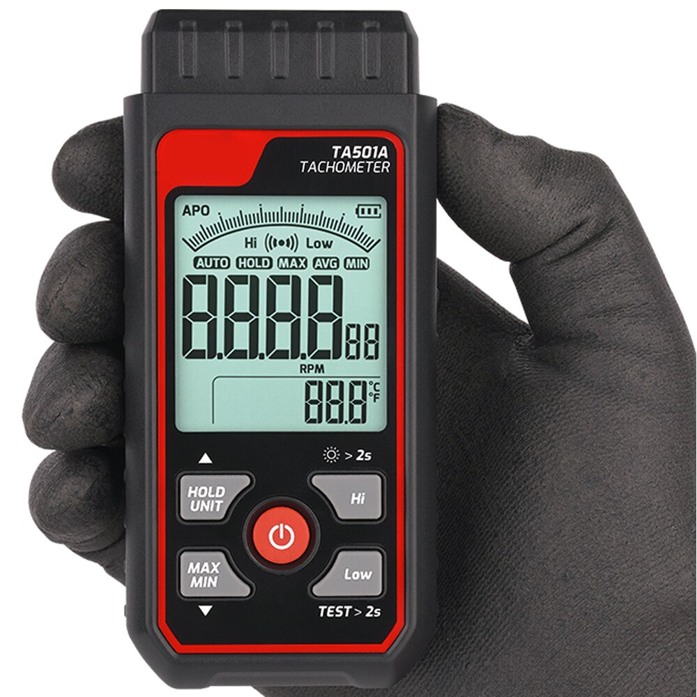 TA501A Obrotomierz laserowy do – Industrial Laser Tachometer recenzja i cena