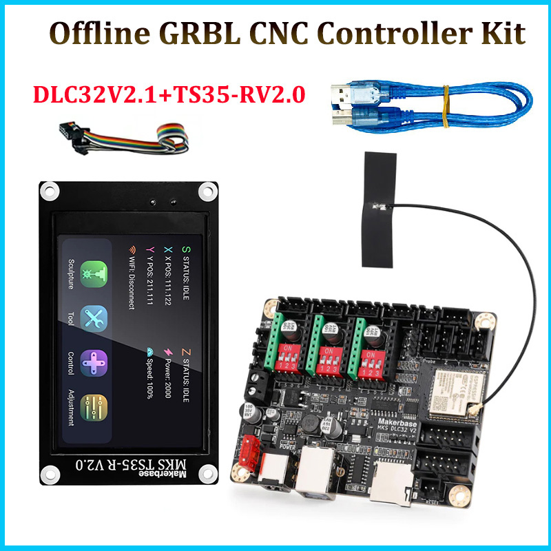 Makerbase MKS DLC32 V2.1 32Bit – Controller Grbl Board recenzja i cena