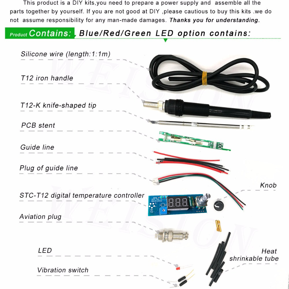 STC-T12 zestawy do samodzielne – Industrial Laser Soldering Iron recenzja i cena