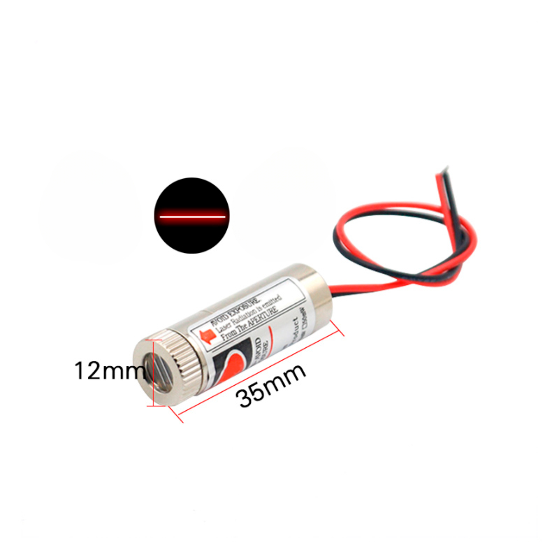 650nm 5mW Czerwony punkt / lin – Laser Focus Lens recenzja i cena