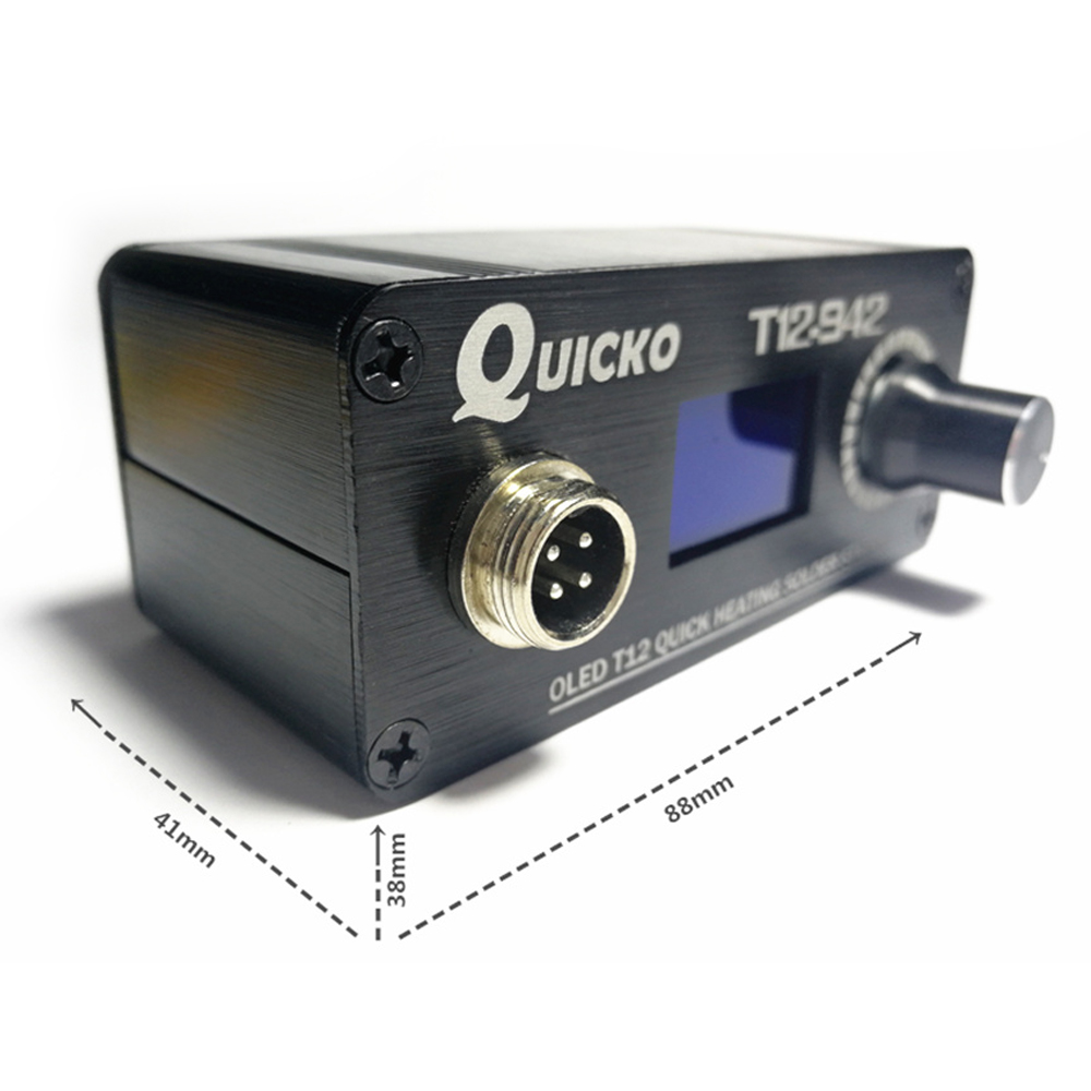 QUICKO MINI T12 STC OLED cyfro – Industrial Laser Soldering Iron recenzja i cena