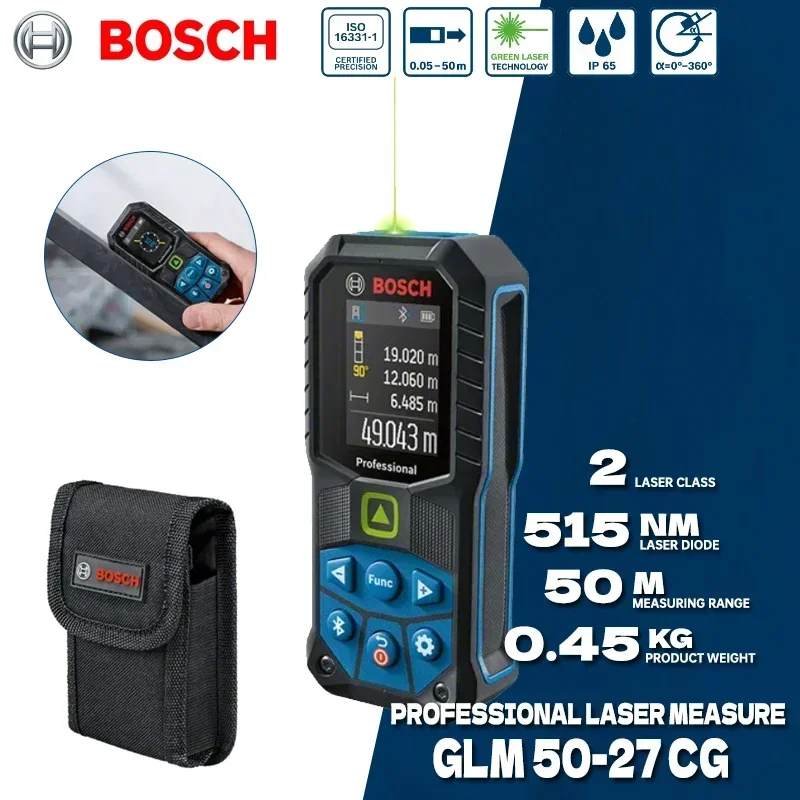 BOSCH GLM 50-27 CG Laserowy da – Industrial Laser Drill recenzja i cena