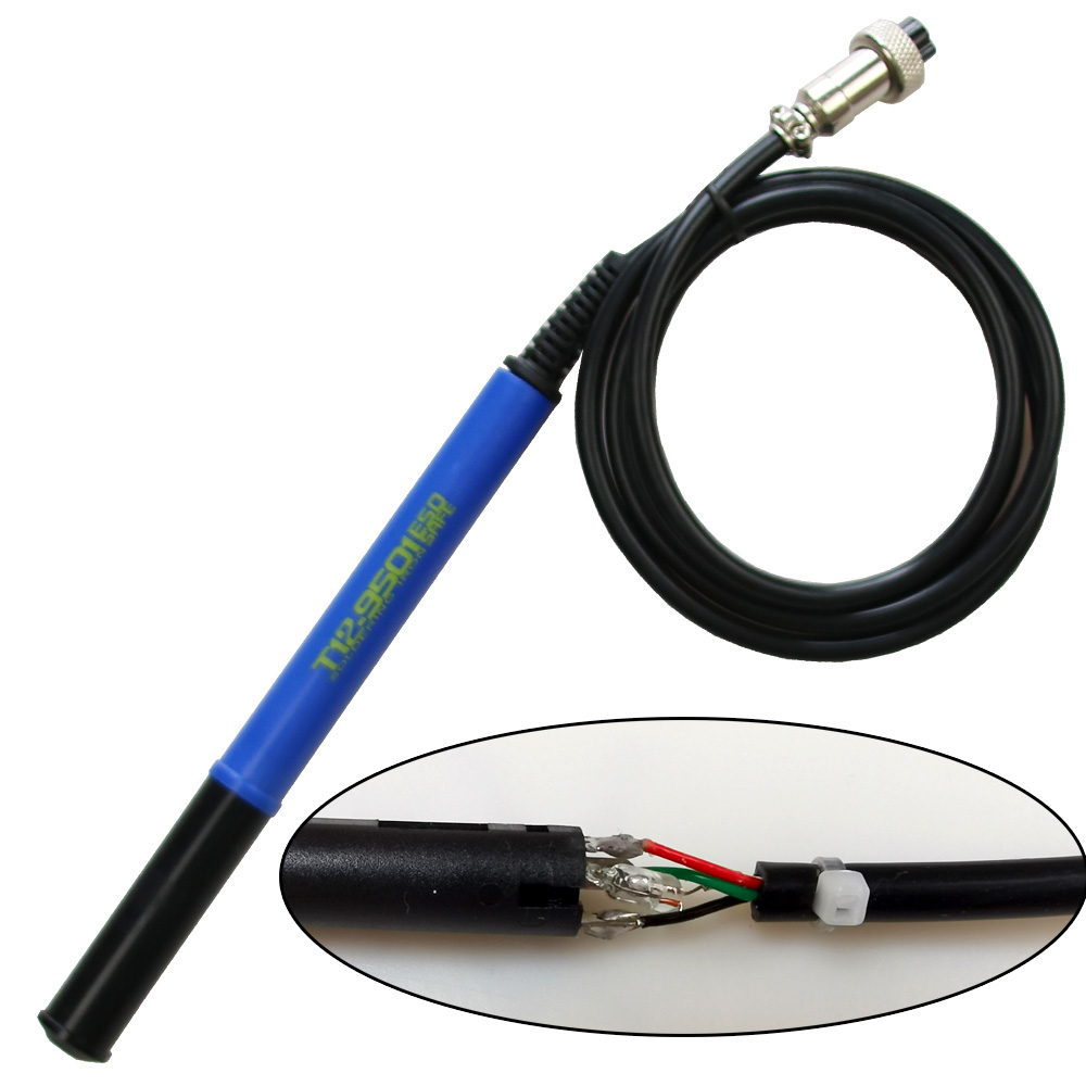 QUECOO 4pin T12-M8 9501 907 P9 – Industrial Laser Soldering Iron recenzja i cena