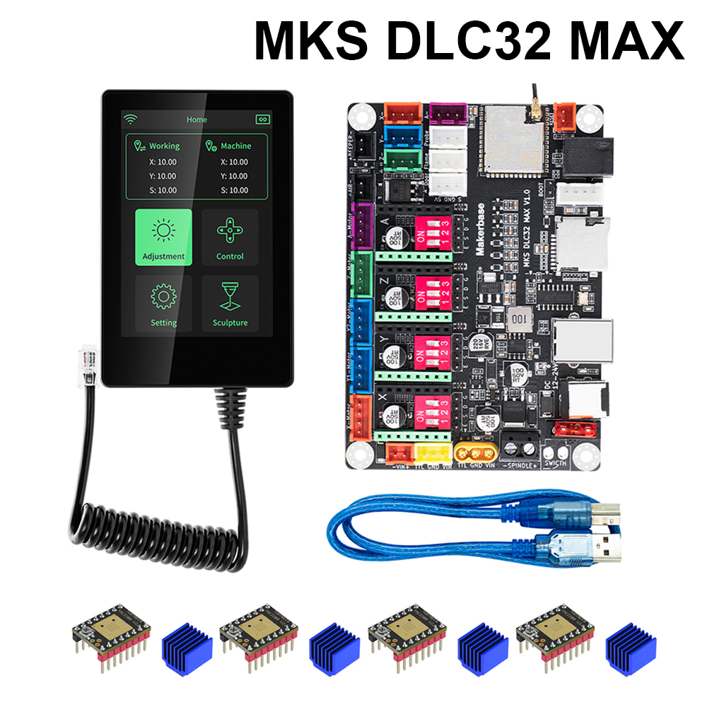 Makerbase MKS DLC32 MAX TMC220 – Controller Grbl Board recenzja i cena