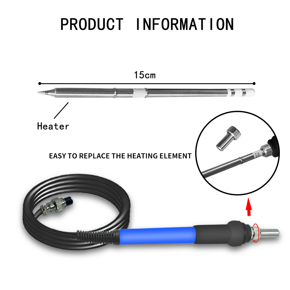 Stacja lutownicza T12+ lutowni – Industrial Laser Soldering Iron recenzja i cena